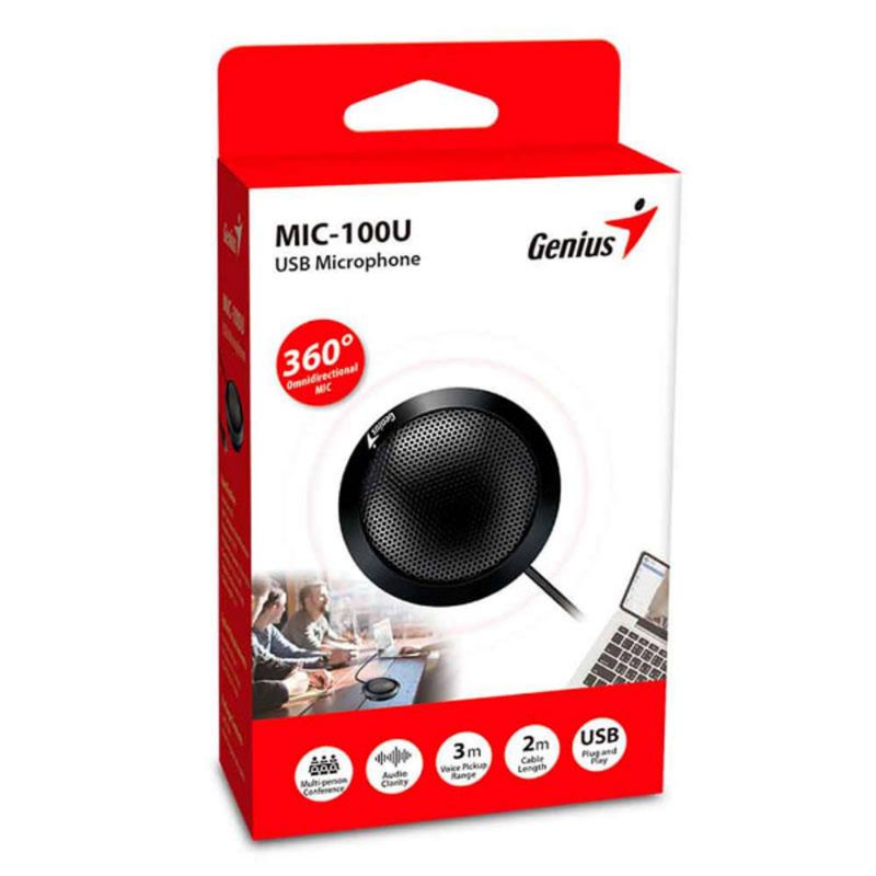 GENIUS - MICROFONO GENIUS USB MIC-100U