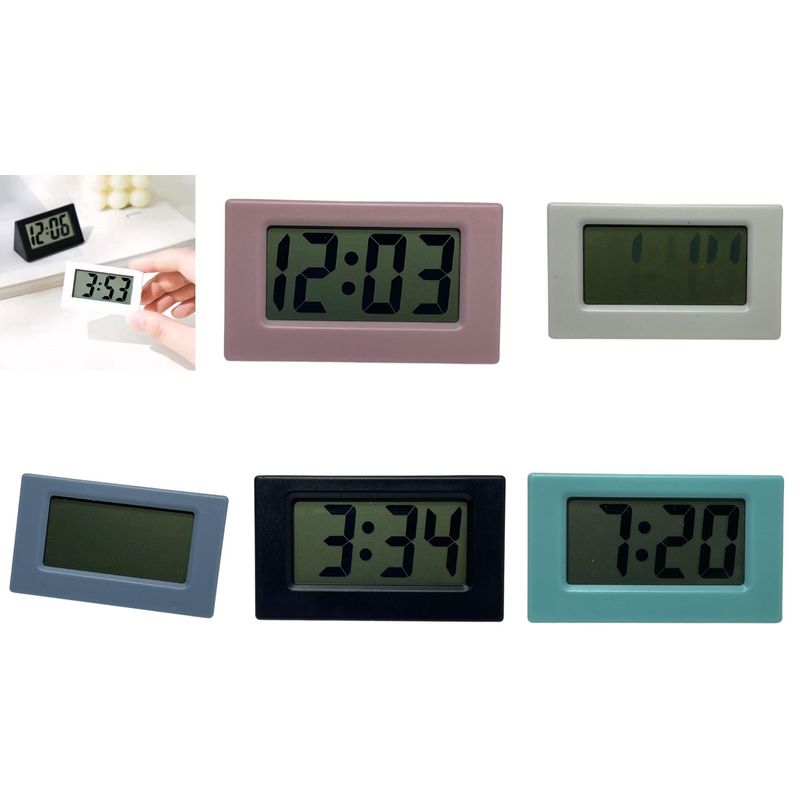 MAZUGI - Mini Reloj Digital Despertador Portátil Con Funciones De Alarma