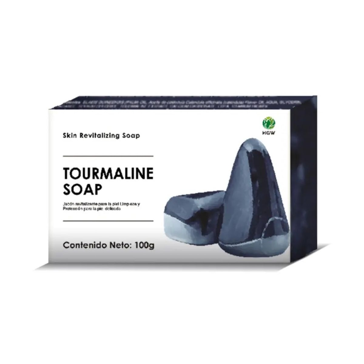 GENERICO - Jabón de Turmalina con Aceite de Caléndula - HGW Tourmaline Soap