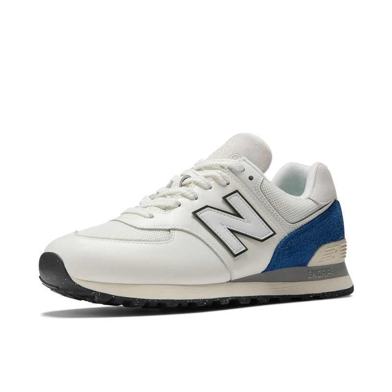NEW BALANCE - Tenis Zapatilla Marca New Balance 574 Original Blanco Hombre