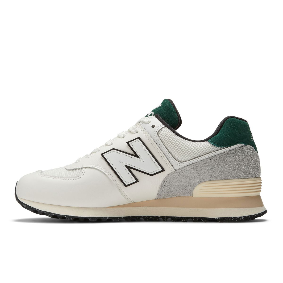 NEW BALANCE - Tenis Zapatilla Marca Original New Balance 574 Blanco/Verde