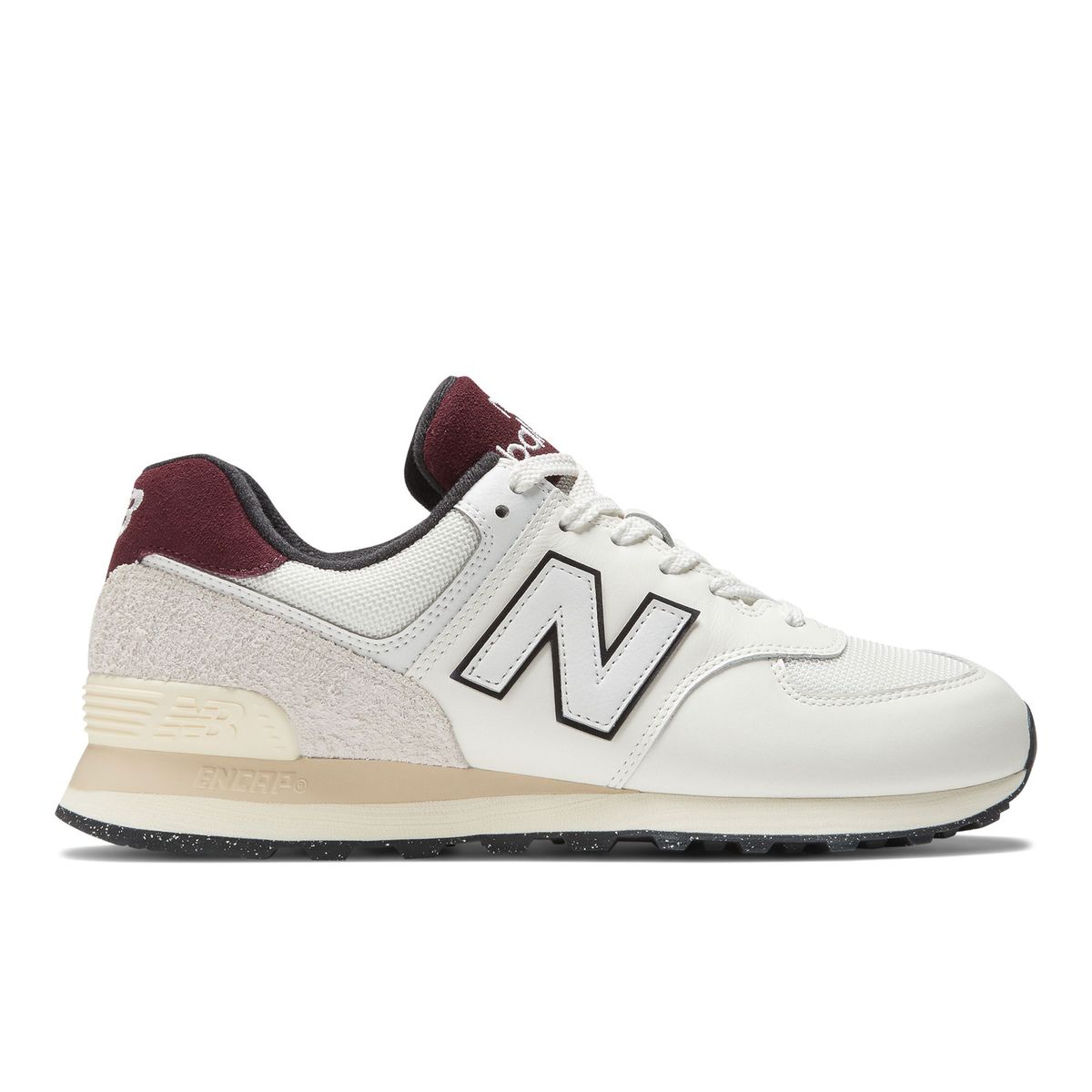 NEW BALANCE - Tenis Zapatilla Marca Original 574 New Balance Blanco Hombre