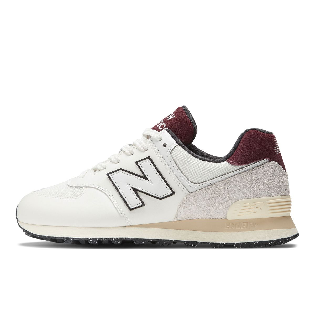 NEW BALANCE - Tenis Zapatilla Marca Original 574 New Balance Blanco Hombre
