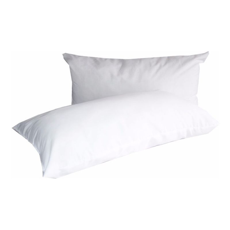 GENERICO - Almohada Siliconada  70x50 cm  Set x2 Blanco