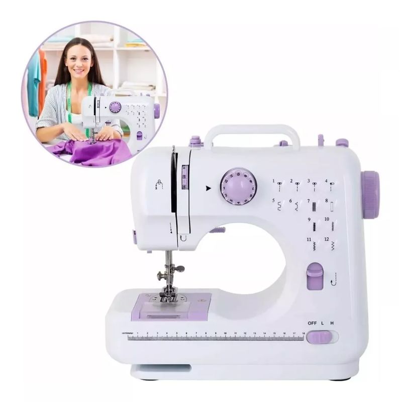 GENERICO - Maquina De Coser Grande Multifuncional Portátil