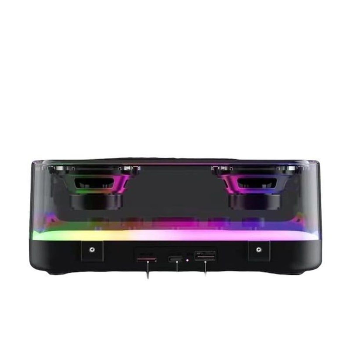 GENERICO - Parlante Portátil Speaker Portátil Inalámbrico Led Rgb