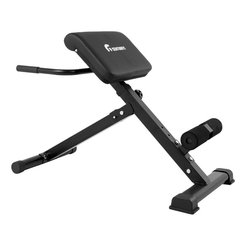CENTURFIT - Silla  banco Hiperextension Abs Espalda Gluteo Ajustable