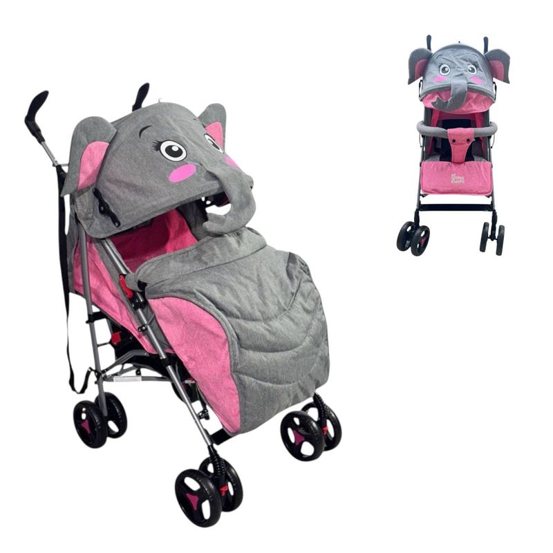 BRITOCHET - Coche Paseador para bebé y niños REF COH122 Rosado