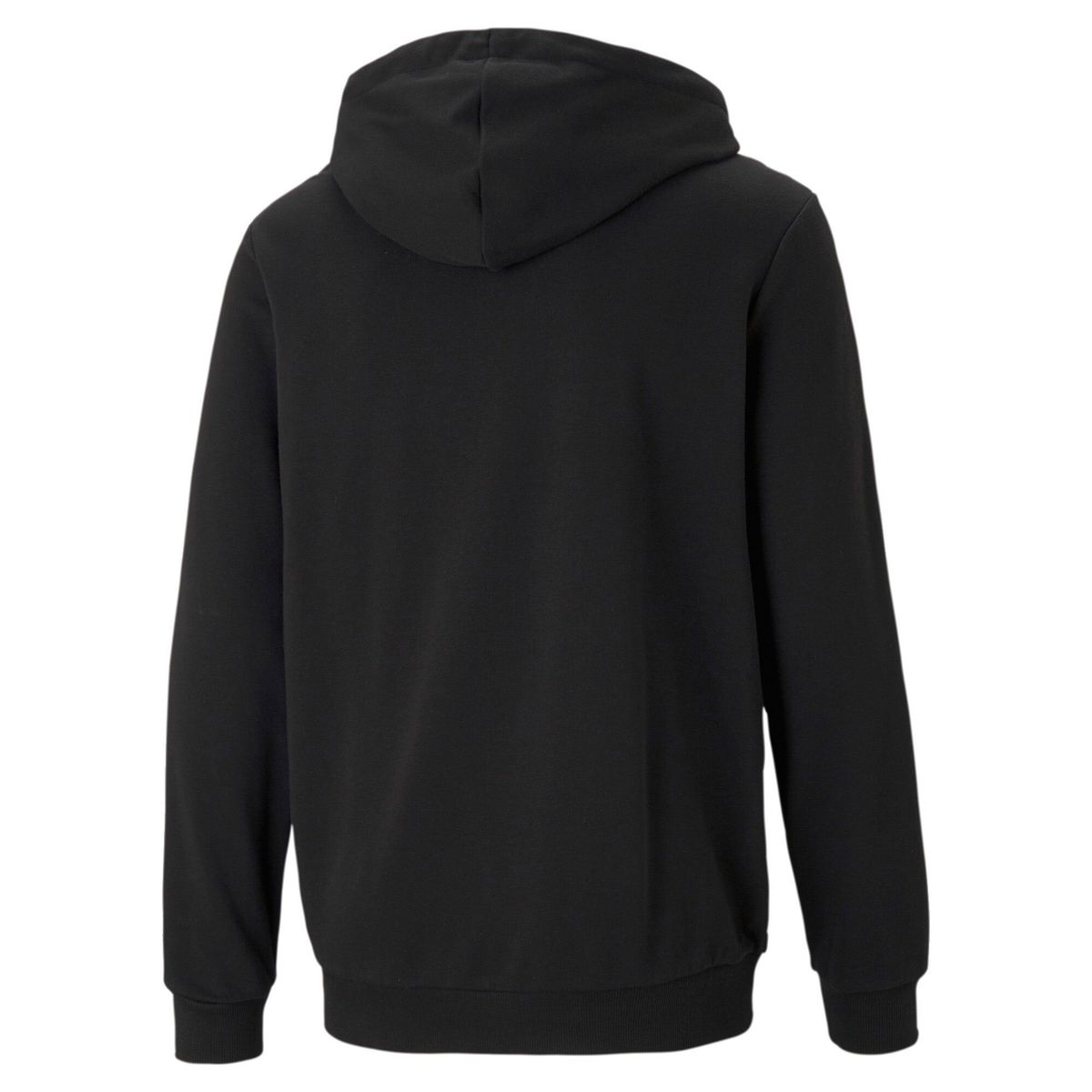 PUMA - Hoodie Saco Marca Puma Small Logo Fz Original Negro Hombre