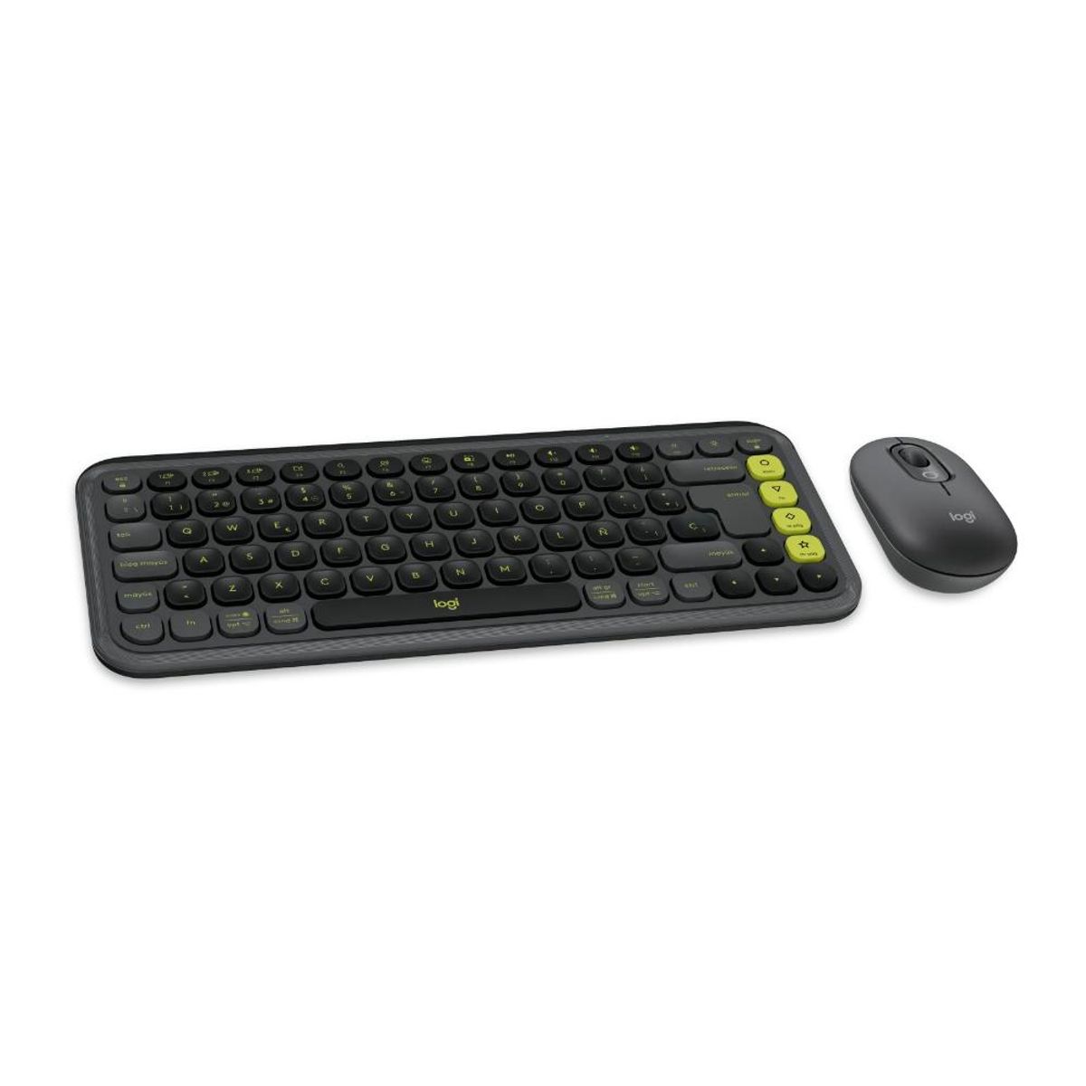 LOGITECH - COMBO LOGITECH TECLADO MOUSE POP ICON COMBO-GRAPHITE