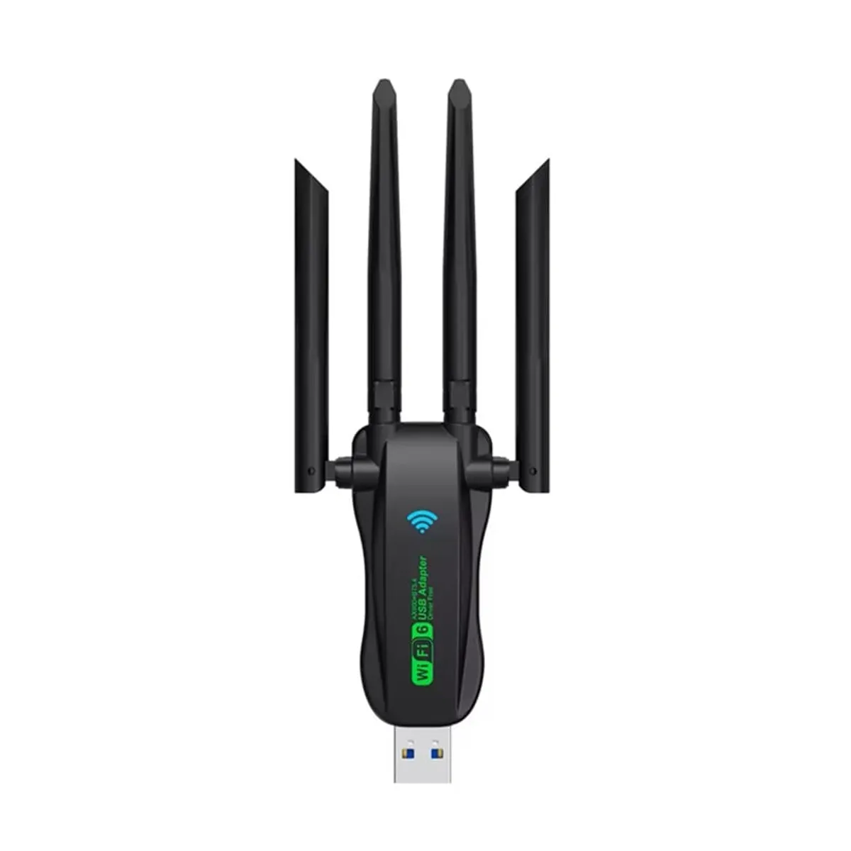 GENERICO - Adaptador Wifi 6 AX900 Bluethoo 5.4 Doble Banda 2,4GHz