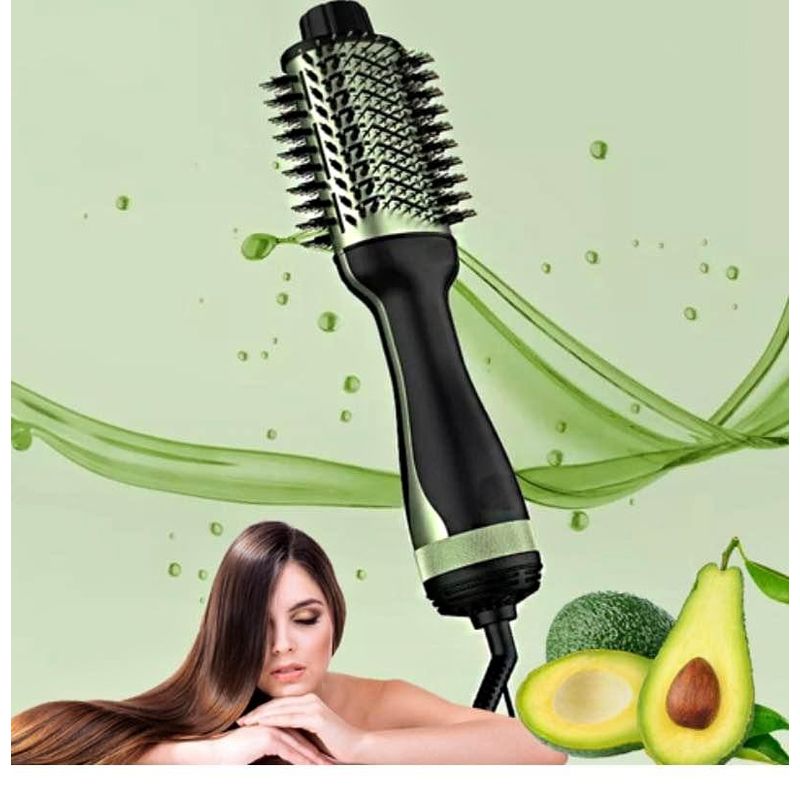 GENERICO - Cepillo Secador y moldeador Avocado 3D  Aguacate 2000W