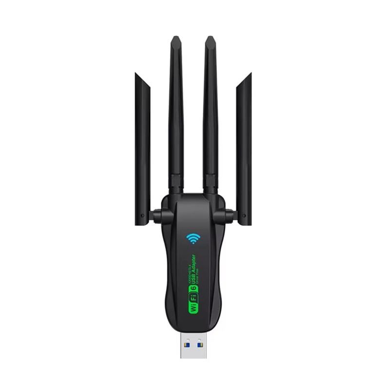 GENERICO - Adaptador Usb Wifi 6 Ax900 Bluethoo 5.4 Doble Banda 2,4ghz