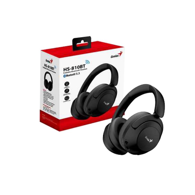 GENIUS - DIADEMA GENIUS HS-810BT Black