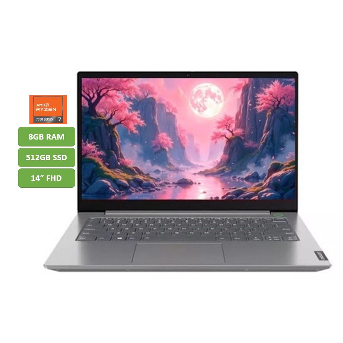 LENOVO - PORTATIL LENOVO - RYZEN 7 7730U - 8GB RAM - 512GB SSD - 14" - MOD: V14 G4 ABP - COMPUTADOR PORTATIL