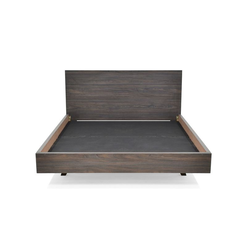 VENECIA - Cama Semidoble Libia 126x196x90cm Chocolate