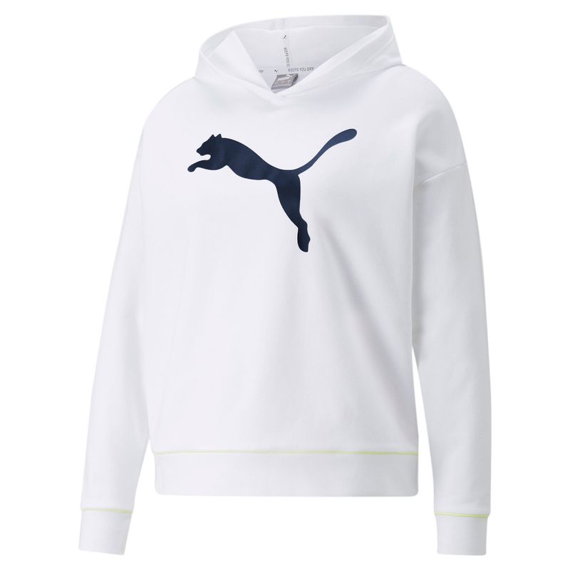 PUMA - Hoodie Saco Marca Puma Modern Sports Original Blanco Mujer