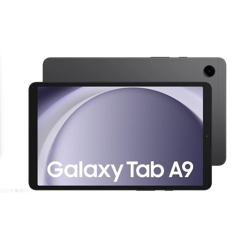 SAMSUNG - Tablet Samsung Galaxy Tab A9 WIFI RAM 8GB  128GB Gris Grafito + Cargador Samsung Original