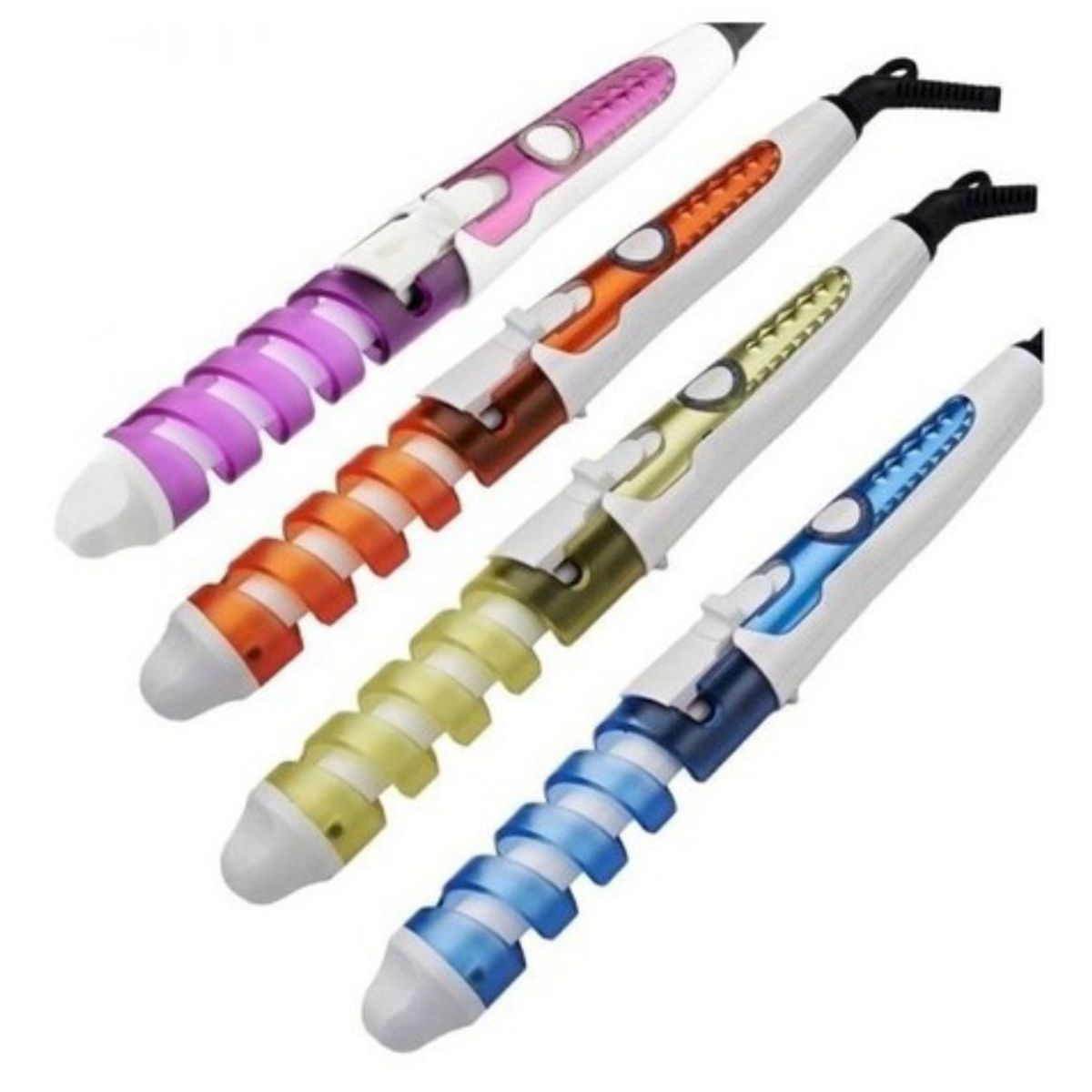 GENERICO - Pinza Rizador Encrespador Ondulador Curl Espiral Nova
