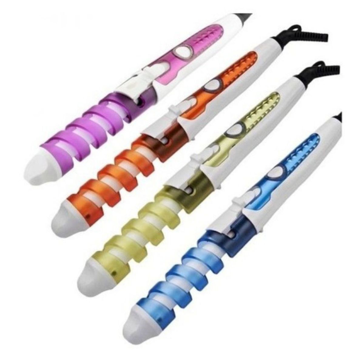 GENERICO - Pinza Rizador Encrespador Ondulador Curl Espiral Nova