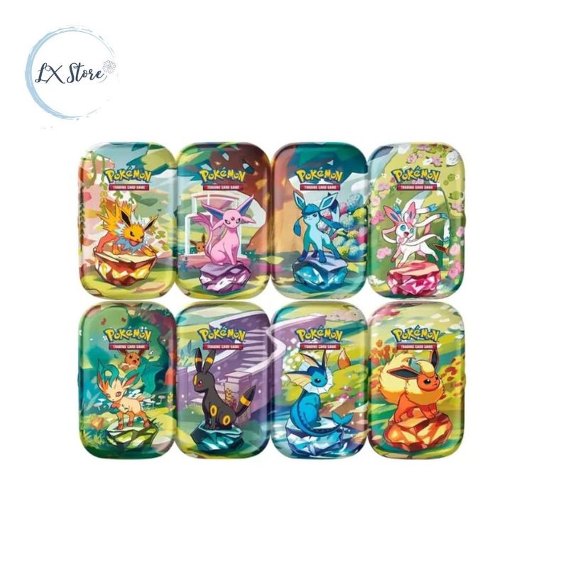 POKEMON - Mini Tin Lata Prismatic Evolutions Español Pokémon TCG