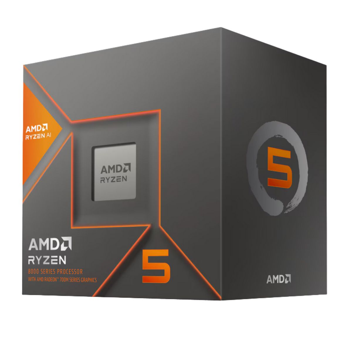 AMD - PC GAMER RYZEN 5 8600G - 16GB RAM - SSD 512GB - B650M - 650W - MONITOR 22" FHD + COMBO
