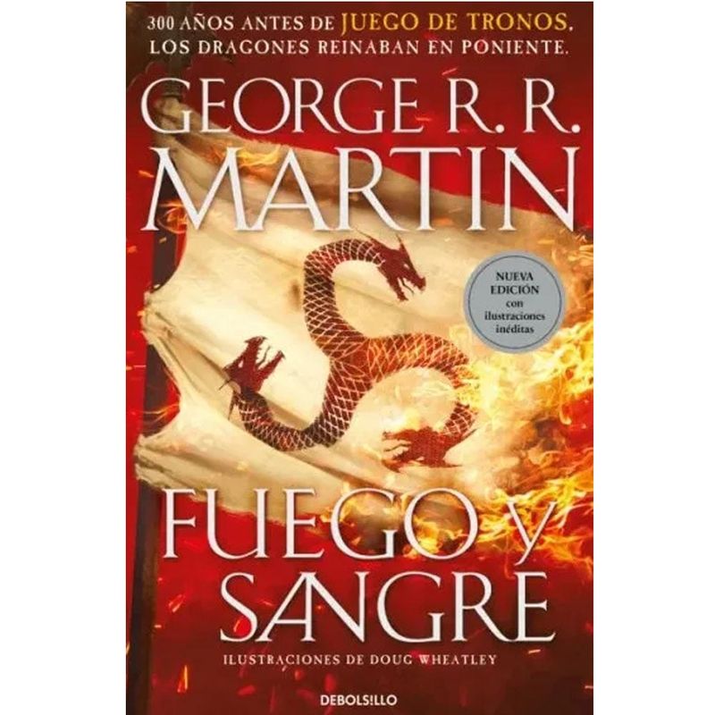 COMERCIALIZADORA EL BIBLIOTECOLOGO - Fuego y sangre.  George R.R. Martin