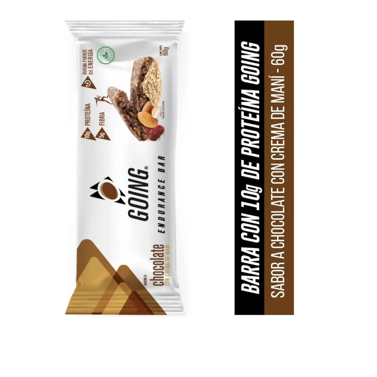 GOING - Barra De Proteina Going Sabor Chocolate X60g