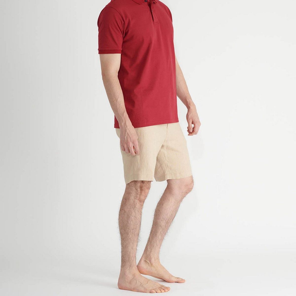 NO DRAMA - Camiseta polo NO DRAMA Rojo POLOMNHPREDW