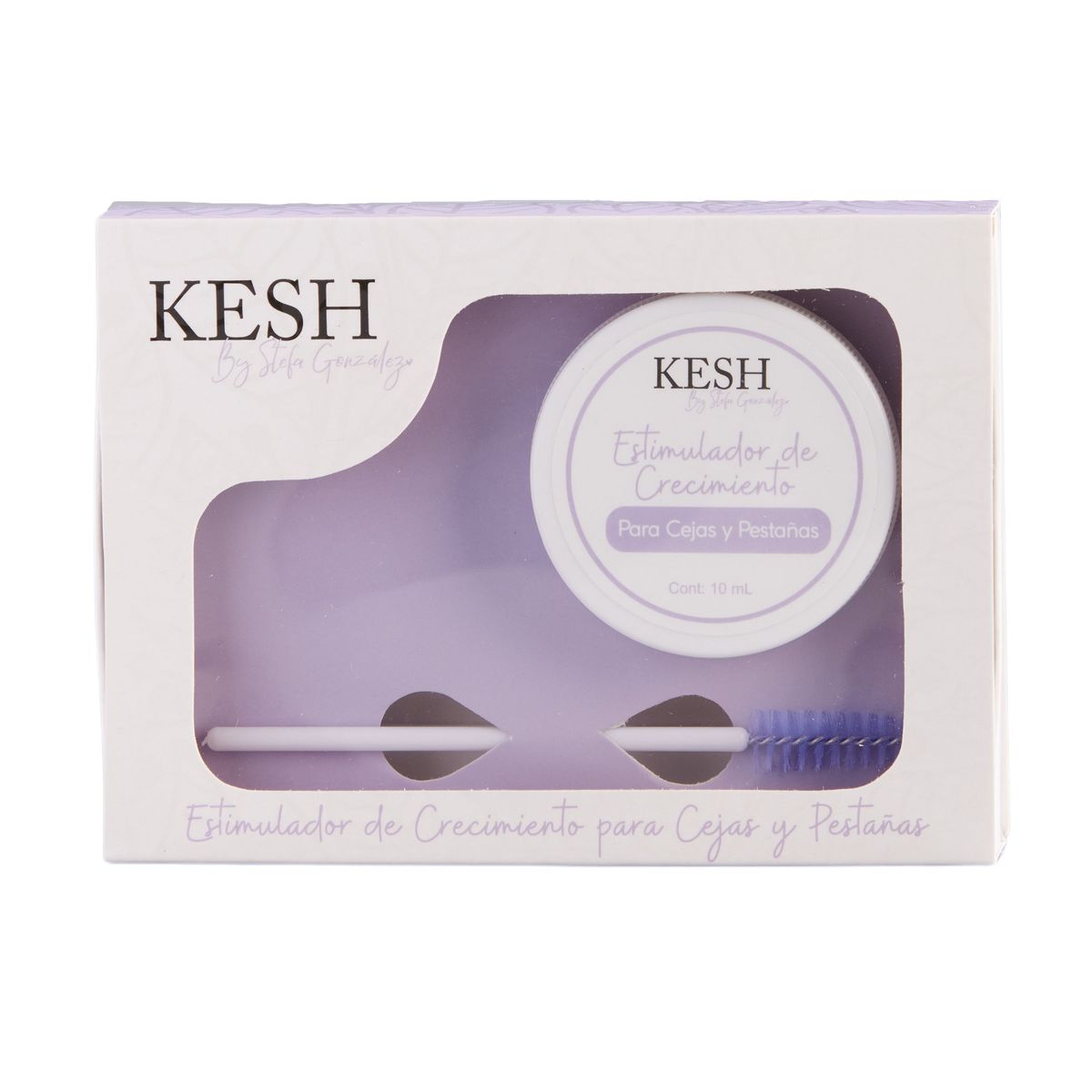 KESH - Estimulador de crecimiento para Cejas y Pestañas 10ml