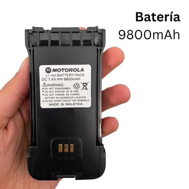 MOTOROLA - Batería Motorola SMP 900 Para Walkie-talkies - 1 Unidad