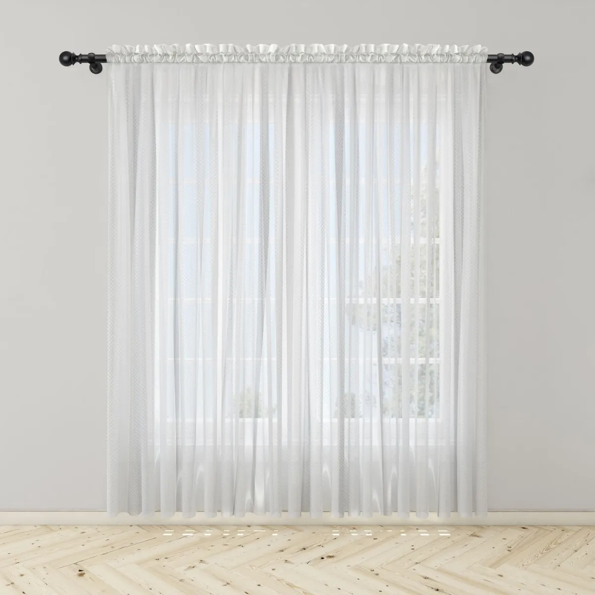 ADVANCE - Cortina Nube en Velo Muselina 3 mts x 2.10 mts Entero