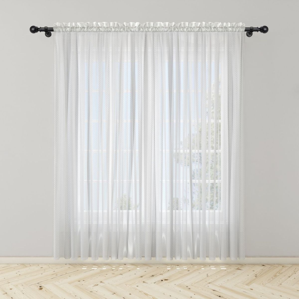 ADVANCE - Cortina Nube en Velo Muselina 3 mts x 2.10 mts Entero