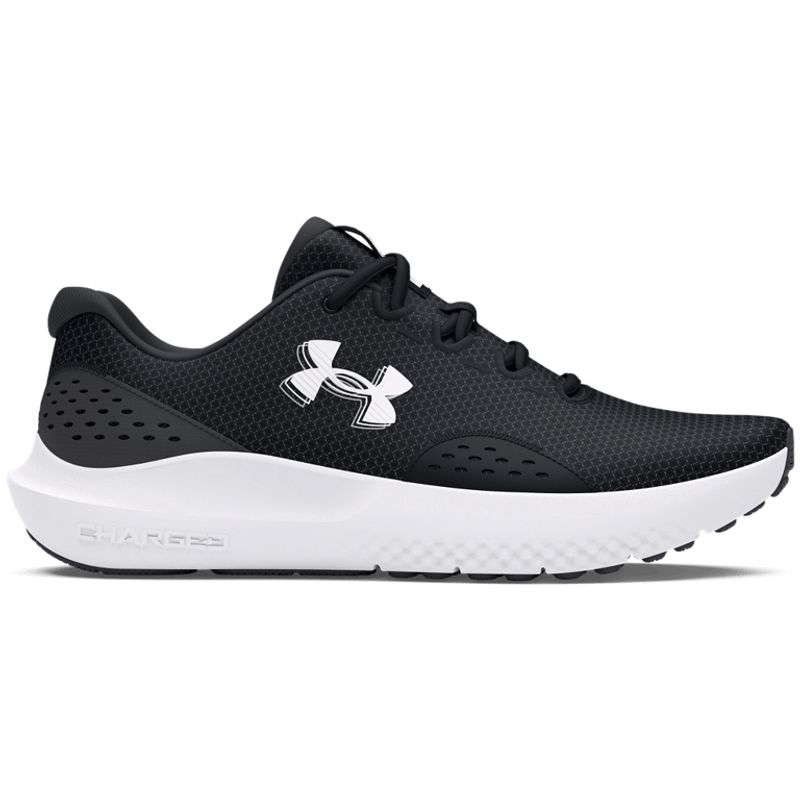 UNDER ARMOUR - UA Charged Surge 4 Tenis negro de hombre para correr