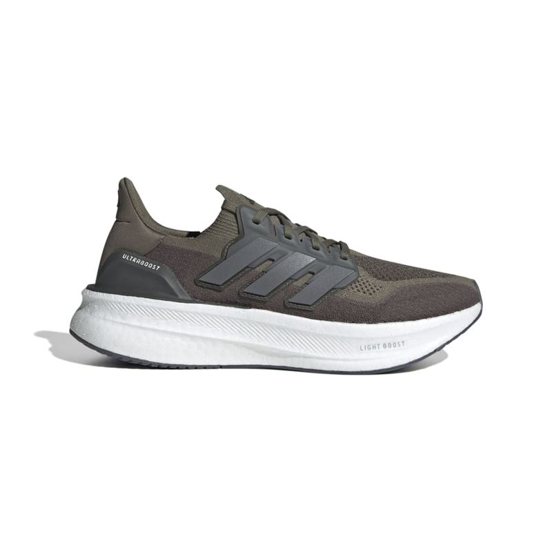 ADIDAS - Adidas Ultraboost 5 Tenis verde de hombre para correr