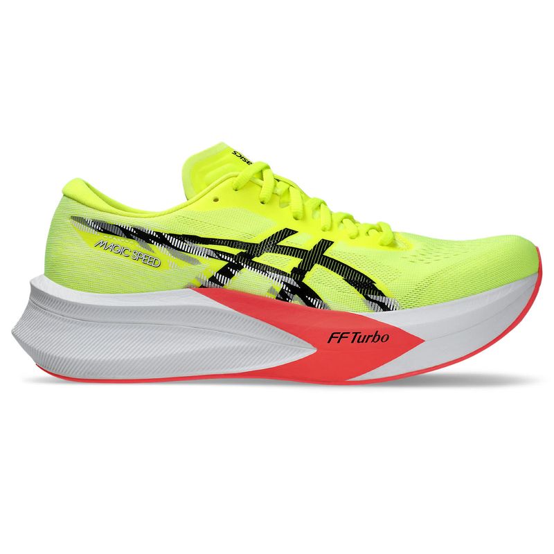 ASICS - Asics Magic Speed 4 Tenis amarillo de hombre para correr