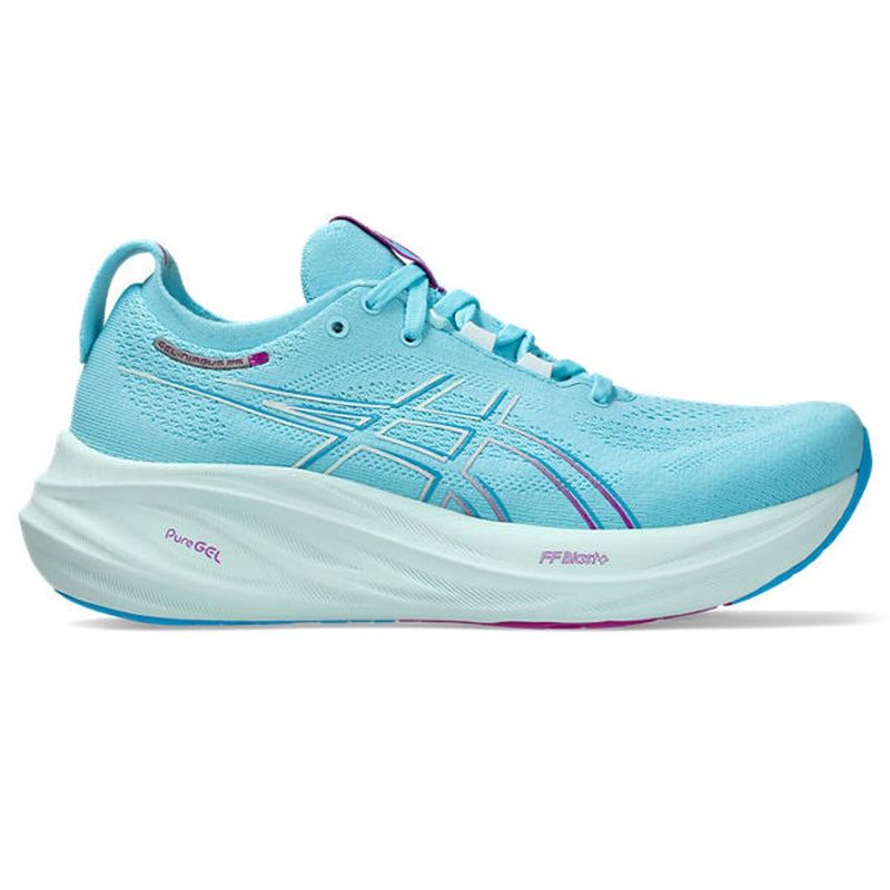 ASICS - Asics Gel-Nimbus 26 Tenis Azul De Mujer Para Correr