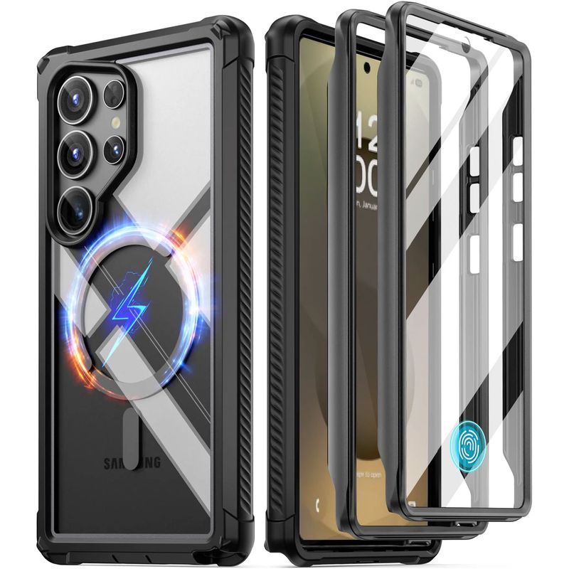 GENERICO - Funda Poetic Guardian Con Magsafe Compatible con Samsung S25 Ultra