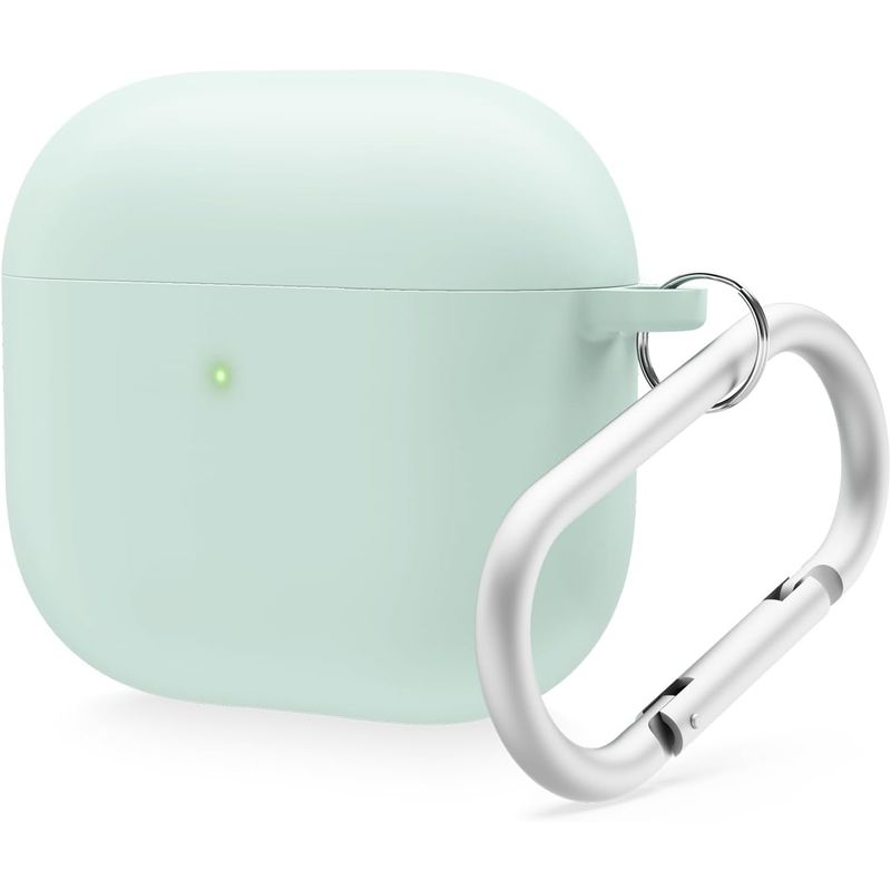 ELAGO - ELAGO Estuche Compatible Airpods 4 Hybrid Con Arnés Verde Menta
