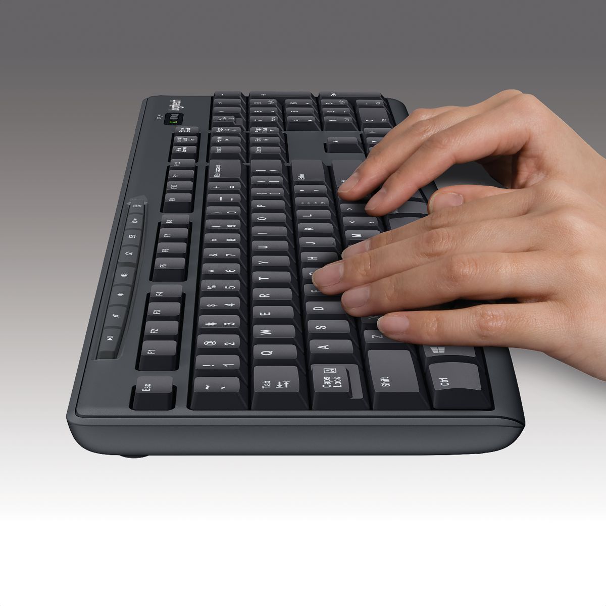 LOGITECH - Teclado Inalámbrico Unifying Logitech K270  Multimedia
