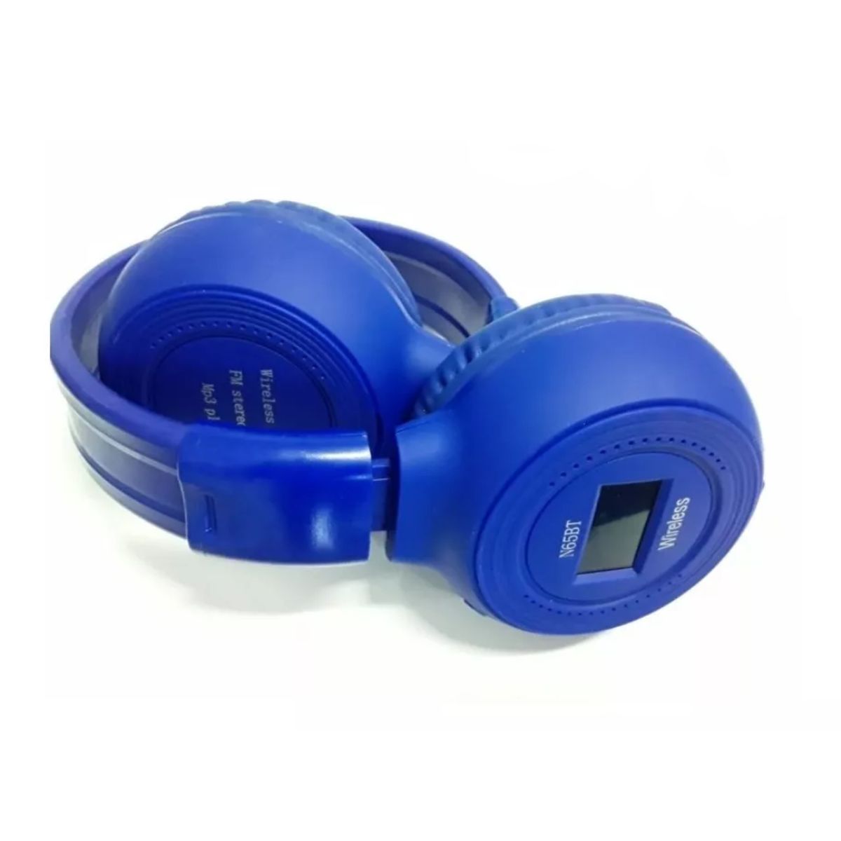 GENERICO - Audífonos Diadema N65bt Pantalla Led Bluetooth Radio Fm