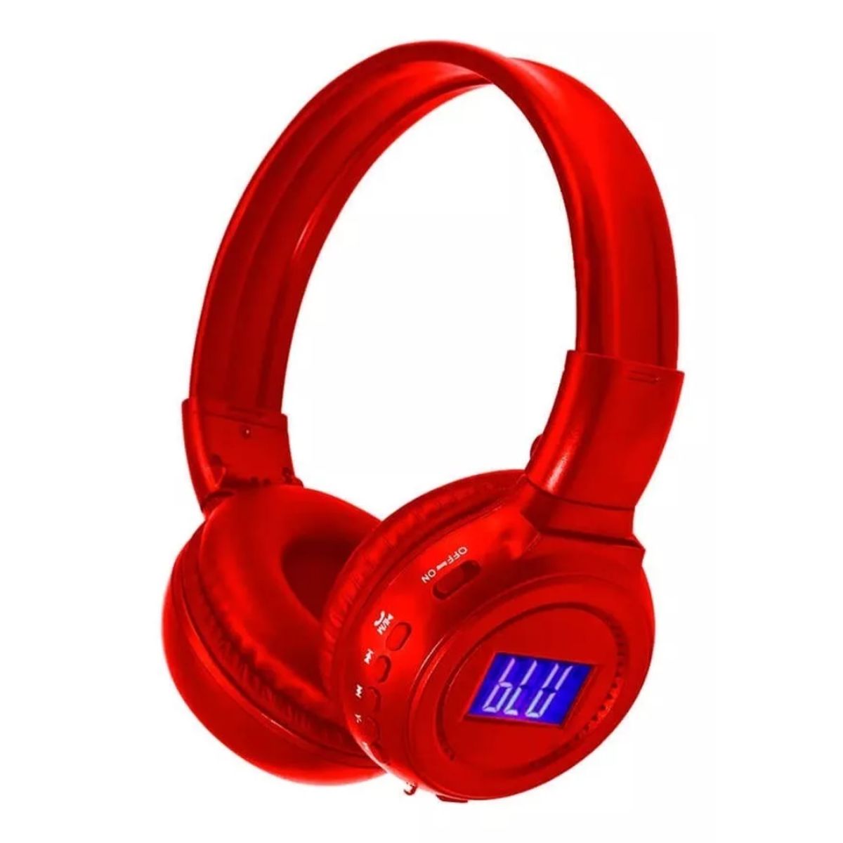 GENERICO - Audífonos Diadema N65bt Pantalla Led Bluetooth Radio Fm