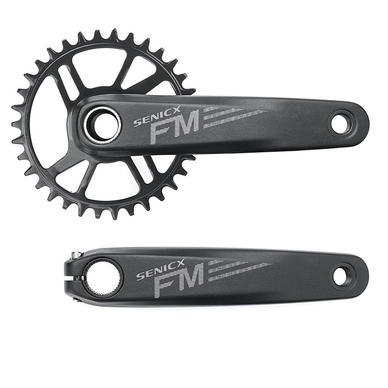GENERICO - Monoplato Senicx 32 Dientes Mtb 11 / 12 Velocidades Biela