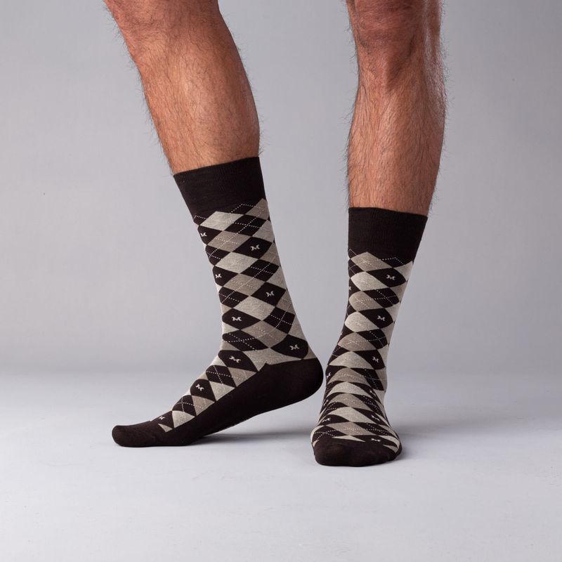 MARIO HERNANDEZ - Medias Tapiz Extrafina Caoba MH Socks