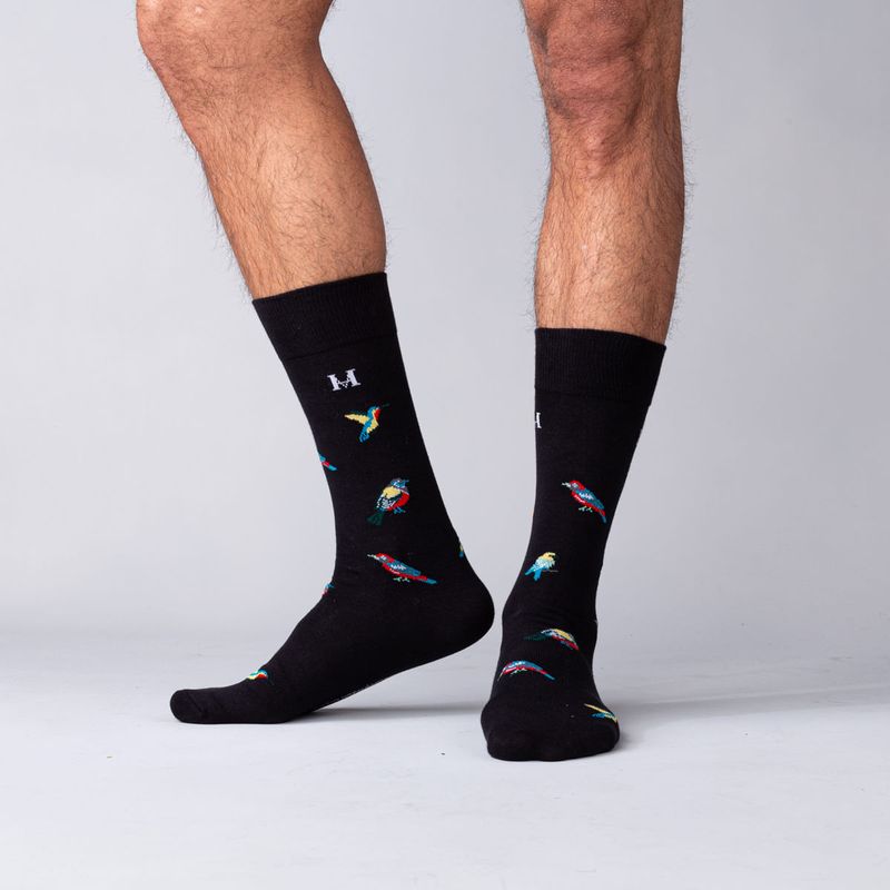 MARIO HERNANDEZ - Medias Fenix Negro MH Socks