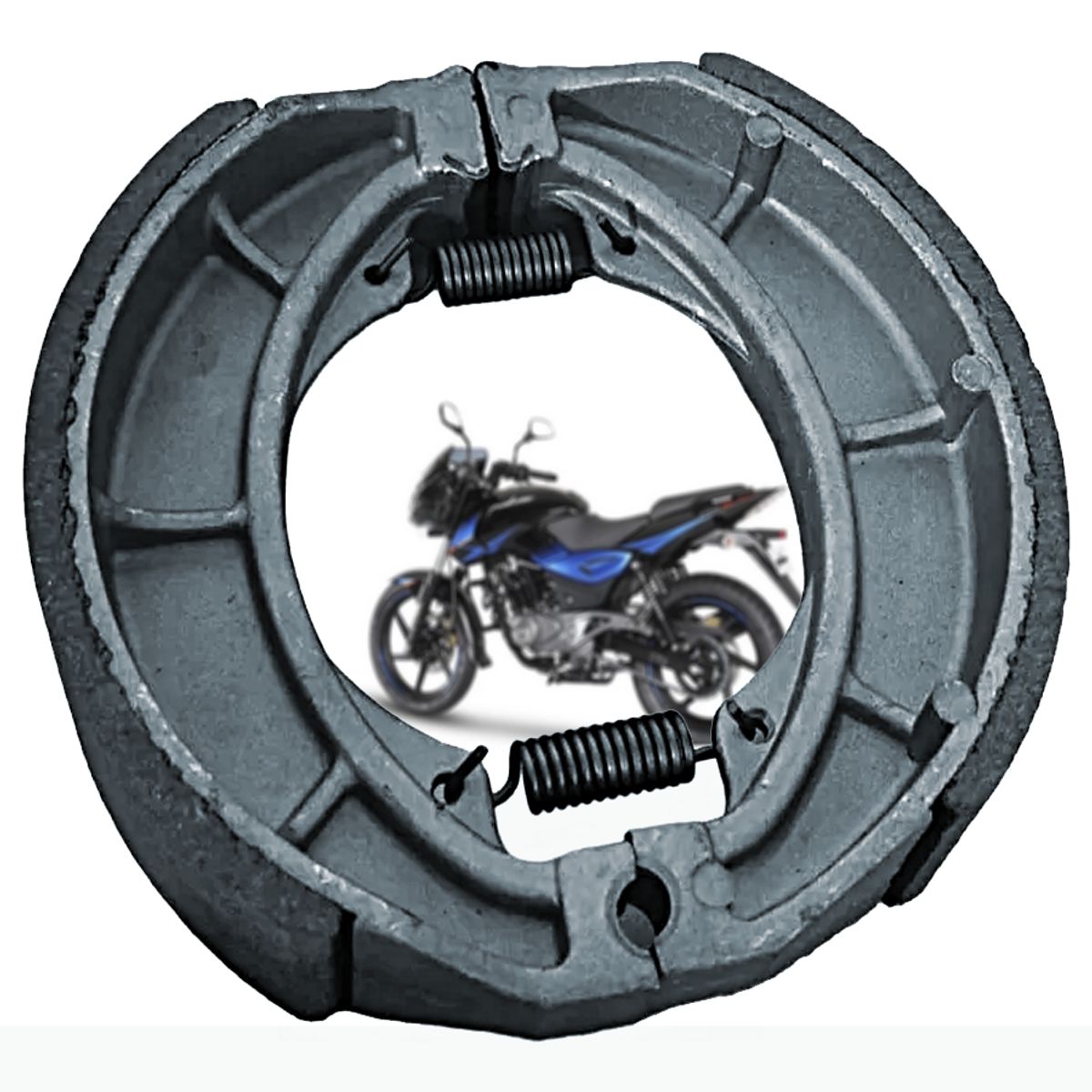 UNICA - Bandas De Freno Delantera Pulsar 180 Moto Repuesto