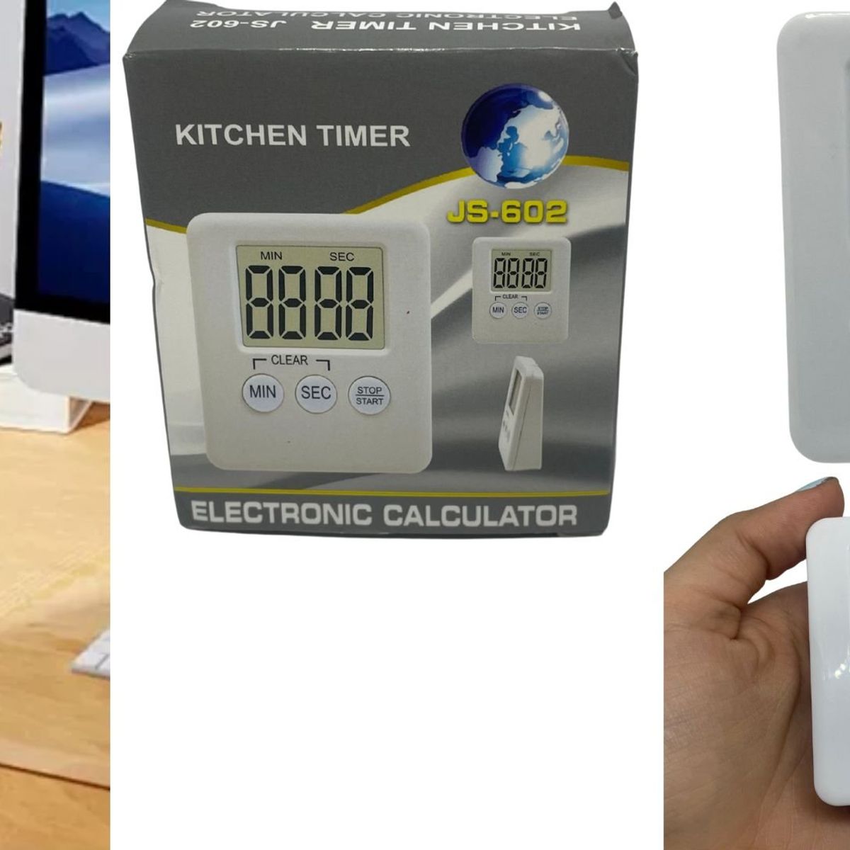 MAZUGI - Reloj Temporizador De 99 Minutos Digital Cronometro Cocina