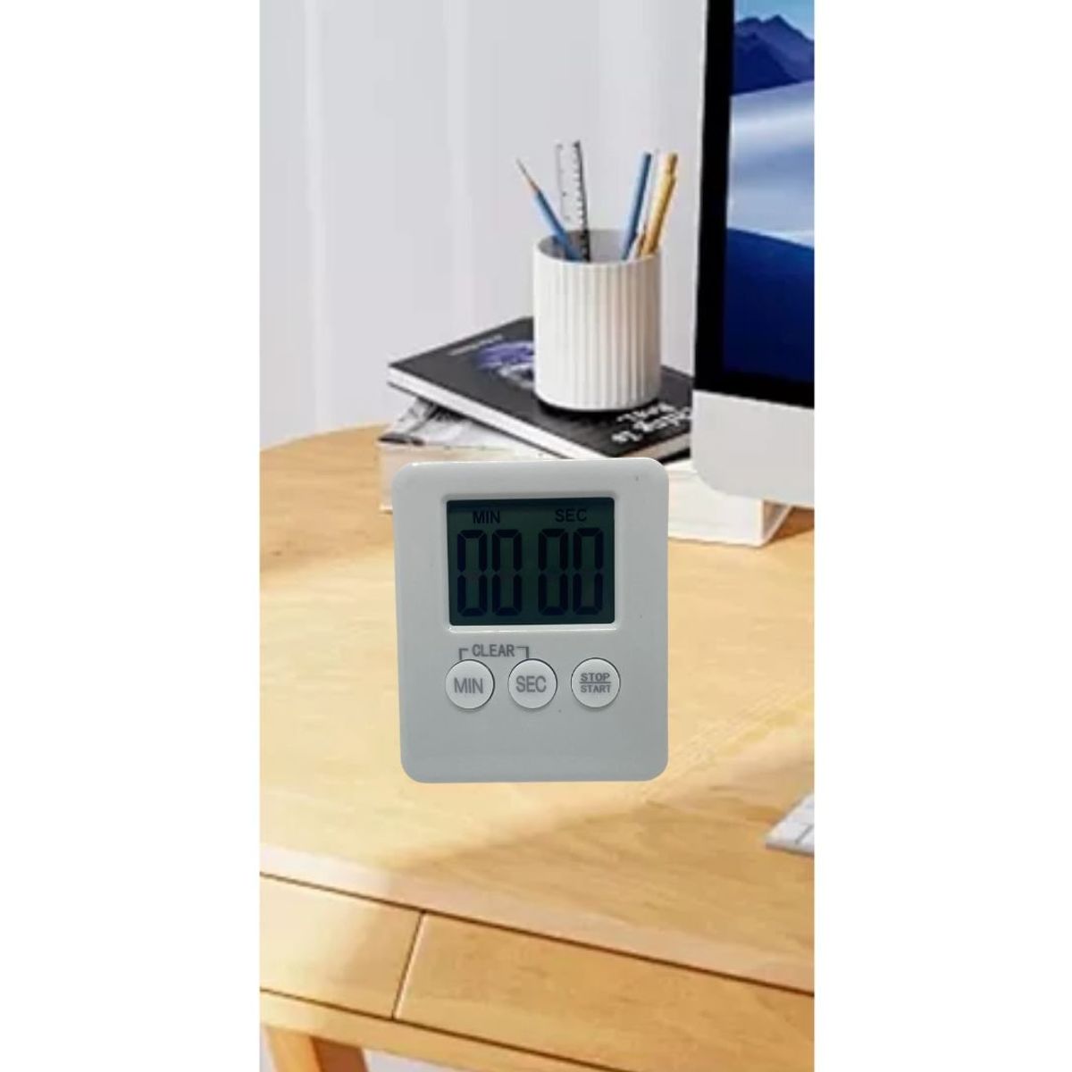 MAZUGI - Reloj Temporizador De 99 Minutos Digital Cronometro Cocina