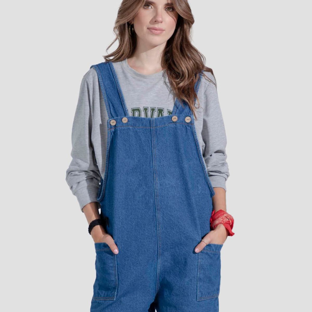 RUTTA - Overall Corto Mujer Azul Medio Rutta 32664