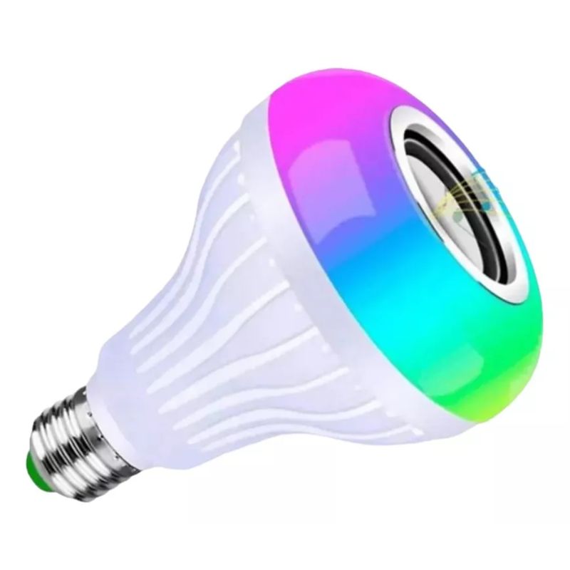 GENERICO - Bombillo Rgb Inteligente Bluetooth Parlante Incluye Control